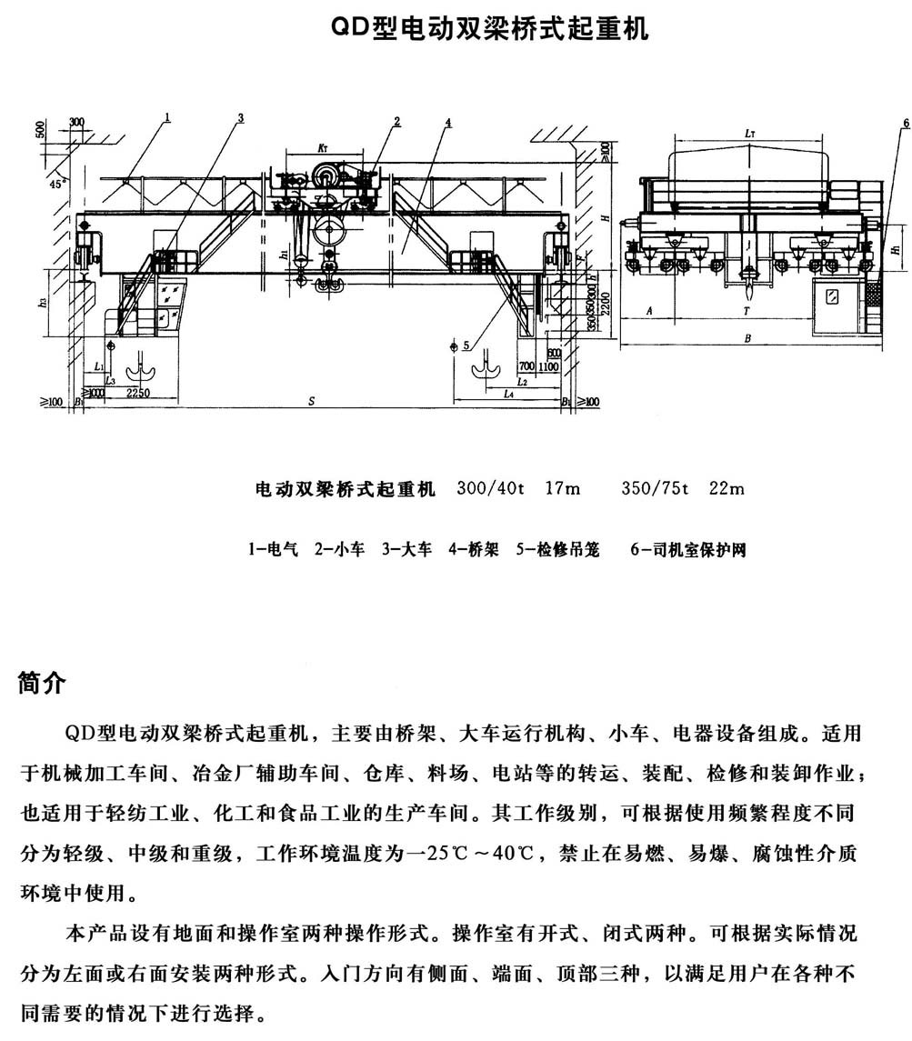 QD型通用橋式起重機