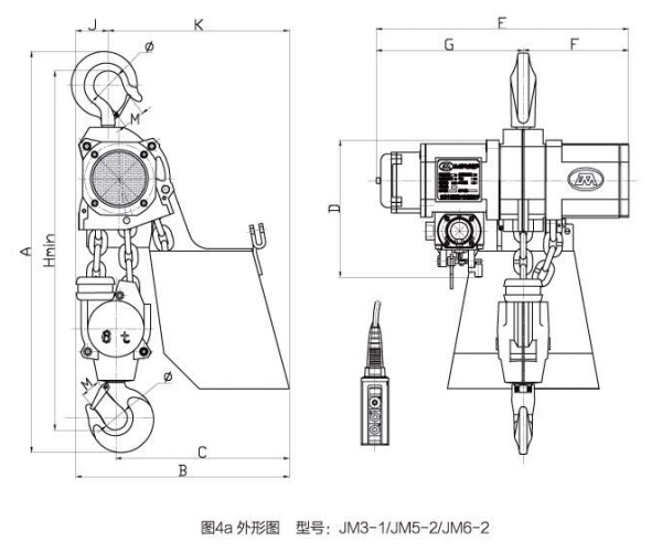  固定式氣動葫蘆（3t-12t）